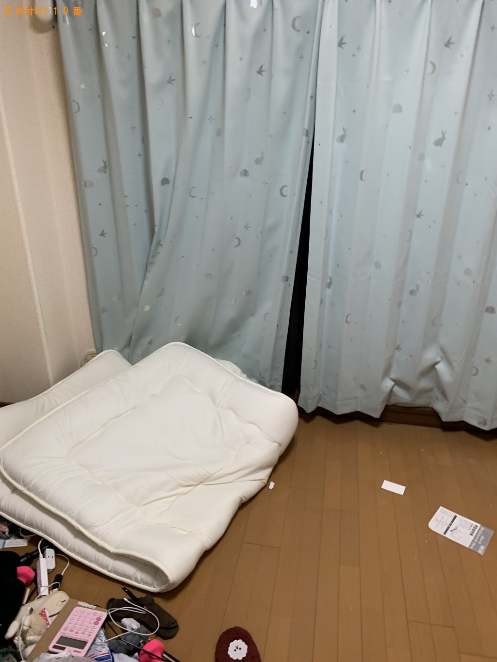 【名古屋市】ローテーブル、シングルベッド、カラーボックス等の回収
