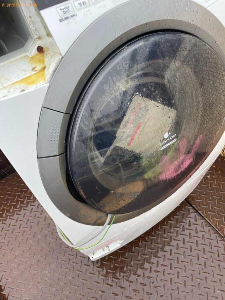 【豊田市高岡町】ドラム式乾燥機付洗濯機の回収・処分ご依頼