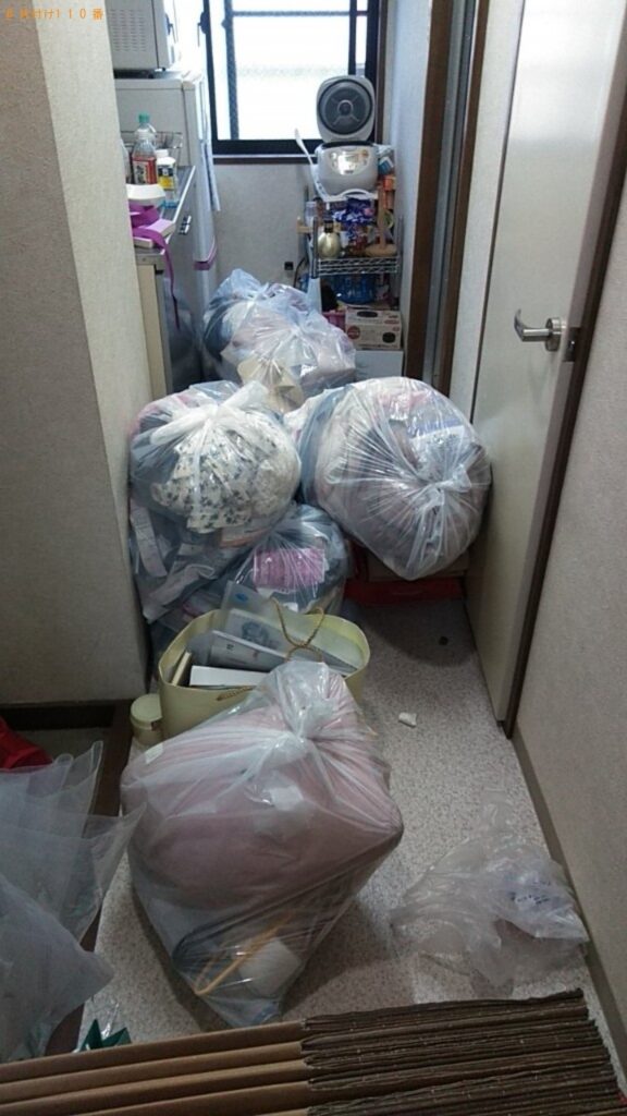 一般ごみの回収・処分ご依頼　お客様の声