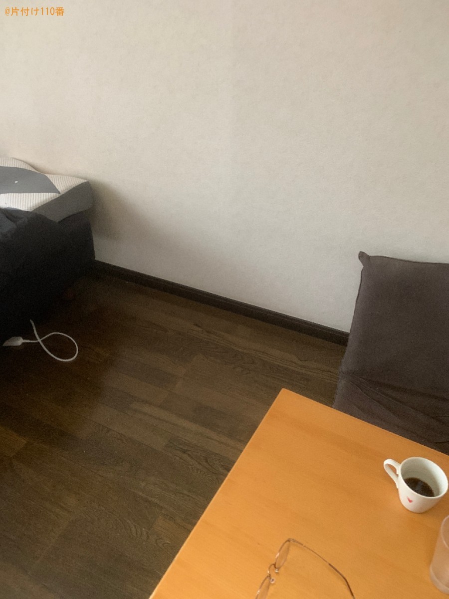 衣装ケース、テレビ、健康器具、扇風機、ゴミ箱、テーブル等の回収