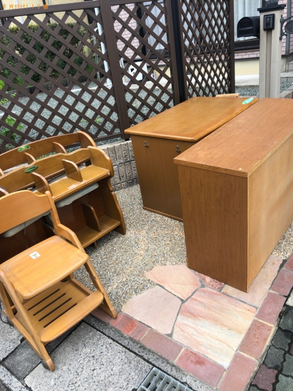【豊田市大島町】タンス、学習机、椅子の回収・処分ご依頼